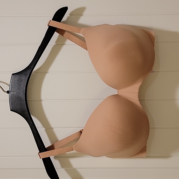 Victoria's Secret Body Collection Lightly Lined Demi Beige Bra Size 34DDD - Picture 6 of 6